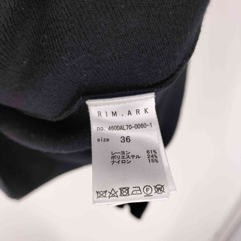 リムアーク RIM.ARK 20AW Dolman wide knit tops ドルマン ワイド ニット トップス レディース JPN:36