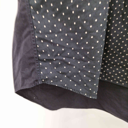 コムデギャルソンオムプリュス COMME des GARCONS HOMME PLUS 80S AD1988 ドット切替デザイン L/S シャツ メンズ