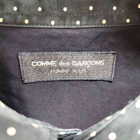 コムデギャルソンオムプリュス COMME des GARCONS HOMME PLUS 80S AD1988 ドット切替デザイン L/S シャツ メンズ