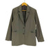 24AW MAISON BREEZE スーツ地 ツイル シングル テーラード ジャケット レディース JPN:M