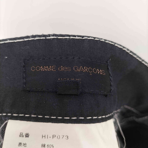 コムデギャルソンオム COMME des GARCONS HOMME 03SS 田中オム ステッチデザイン コットンリネンパンツ メンズ JPN:M