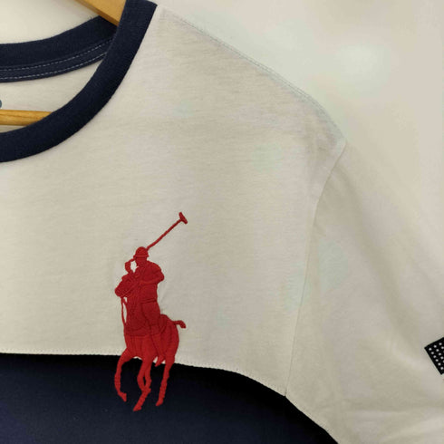 ポロラルフローレン POLO RALPH LAUREN 星条旗 ビッグポニー Tシャツ メンズ JPN:XL