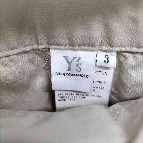 ワイズ Ys ワイドチノパンツ メンズ JPN:3