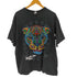 Beach Manzanillo Colima メキシカンプリントS/S Tシャツ 虎 ウィチョールビーズ メンズ JPN:XL