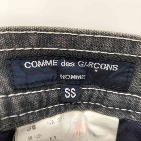 コムデギャルソンオム COMME des GARCONS HOMME 08SS 製品染め コットンワイドペインターパンツ メンズ SS