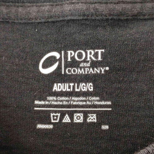 ポートアンドカンパニー PORT and COMPANY プリントS/S Tシャツ メンズ JPN:L