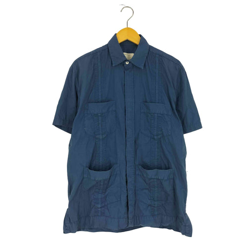 ザラ ZARA ORIGINS コットン キューバシャツ メンズ import:M
