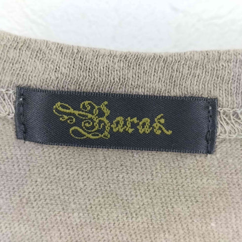バラク Barak スカルプリントVネックカットソー Y2K レディース 99