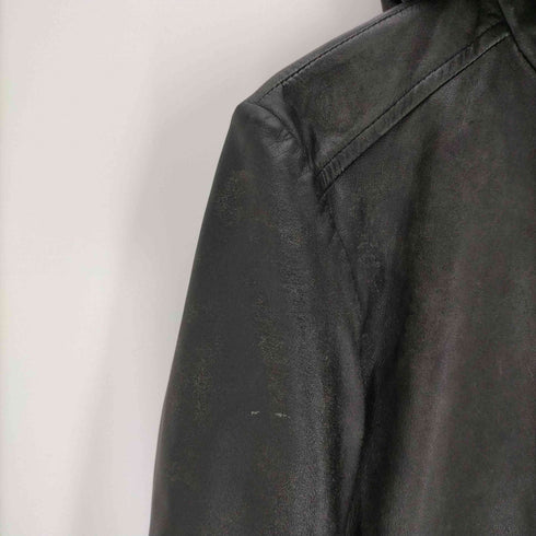 コムサイズム COMME CA ISM シープレザー フーディーブルゾン メンズ JPN:M