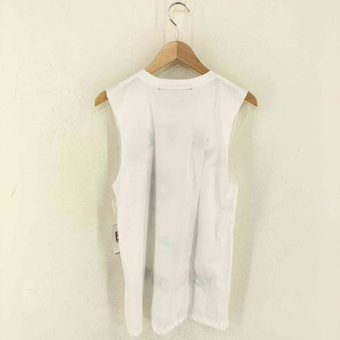 グラッドニュース GLAD NEWS スカルハンドサイン プリントノースリーブカットソー レディース FREE