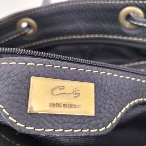 CASPIEL CATS COWHIDE レザートートバッグ レディース
