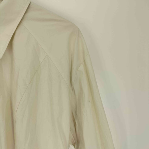 アダムエロペ Adam et Rope 24SS シルク混 ポプリンクビレ シャツ レディース FREE