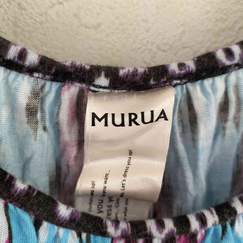ムルーア MURUA 総柄ワンピース レディース