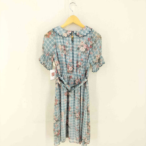 アクシーズファム axes femme フラワーチェックワンピース レディース JPN:M