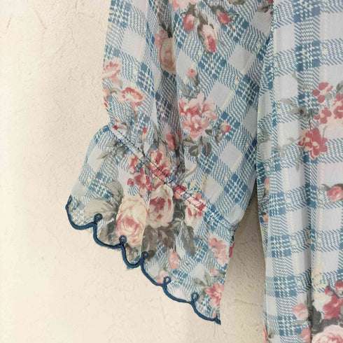 アクシーズファム axes femme フラワーチェックワンピース レディース JPN:M