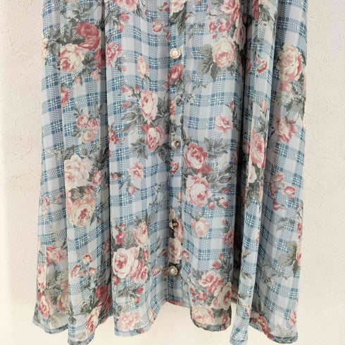 アクシーズファム axes femme フラワーチェックワンピース レディース JPN:M