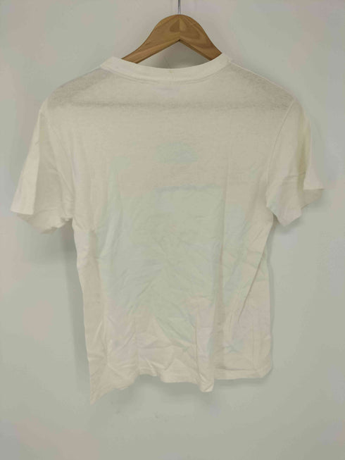 ヘインズ Hanes USA製 シングルステッチ プリントクルーネックTシャツ レディース JPN:M
