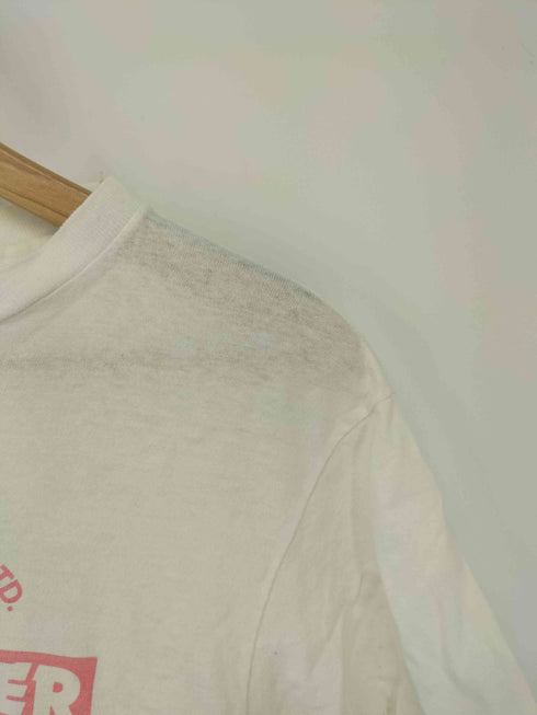 ヘインズ Hanes USA製 シングルステッチ プリントクルーネックTシャツ レディース JPN:M