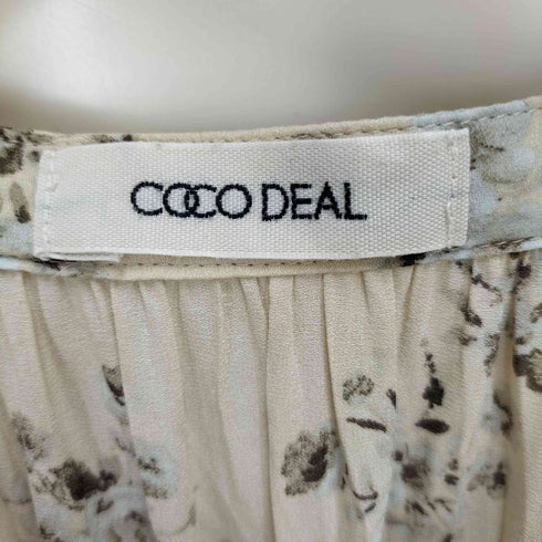 ココディール COCO DEAL 20SS ヴィンテージ フラワー ロング ワンピース レディース JPN:1