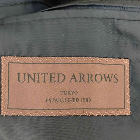 ユナイテッドアローズ UNITED ARROWS タスマニア ウール ギャバジン シングル3ボタン スーツ S‐MODEL ‐ストレッチ・撥水‐ メンズ 46/46