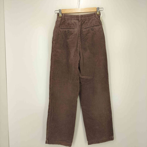 エルエルビーン L.L.Bean 90-00s 2タック 太畝 コーデュロイ パンツ レディース S