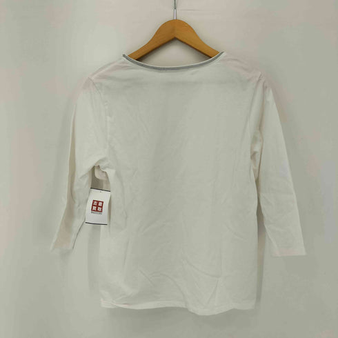 モラビト MORABITO フロント刺繍 L/S Tシャツ レディース 38