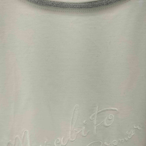モラビト MORABITO フロント刺繍 L/S Tシャツ レディース 38