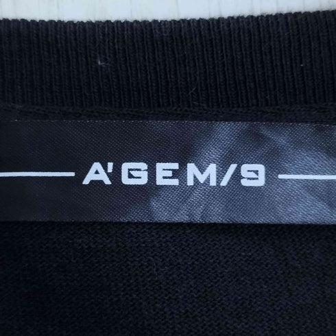 エージェムナイン AGEM/9 TOKYO TEE グラフィックプリント Tシャツ メンズ FREE