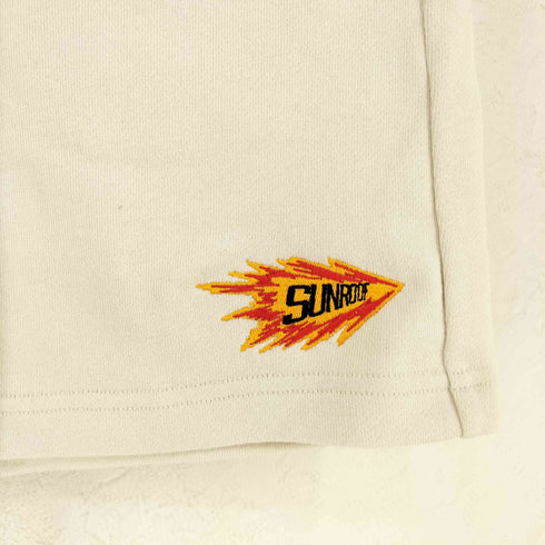 サンルーフ sunroof sunroof racing logo sweat shorts メンズ JPN:M