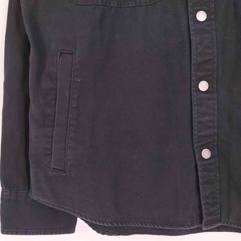 トミージーンズ tommy jeans OVERSHIRT FIT 両面プリント シャツジャケット メンズ import:S
