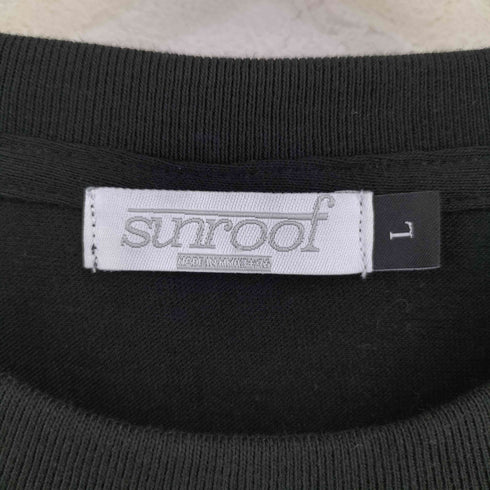 サンルーフ sunroof sunroof racing logo long sleeve T-shirts メンズ JPN:L