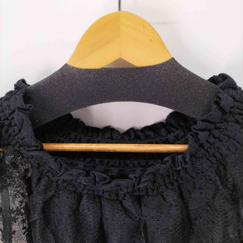 アクシーズファム axes femme S/S レースデザインブラウス レディース JPN:M