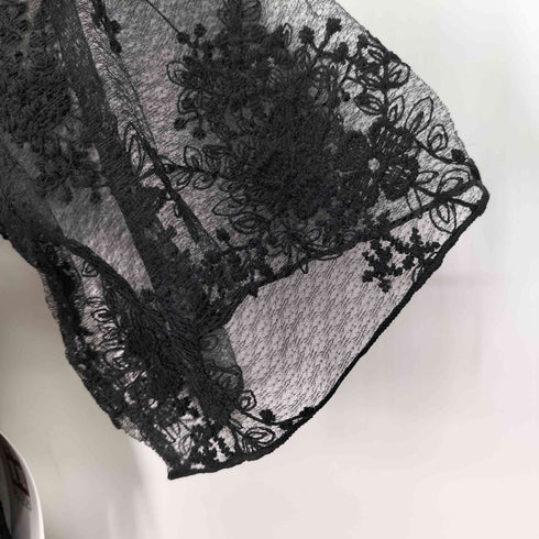 アクシーズファム axes femme S/S レースデザインブラウス レディース JPN:M