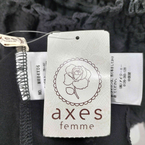 アクシーズファム axes femme S/S レースデザインブラウス レディース JPN:M