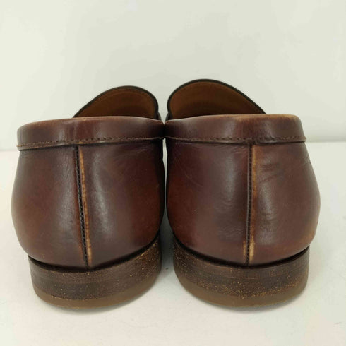 プラダ PRADA Vチップ コインローファー メンズ UK:10