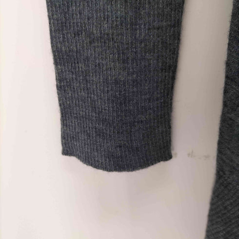 VANGO MADE IN ITALY L/S フロントデザインタートルネックニットトップス レディース import:L