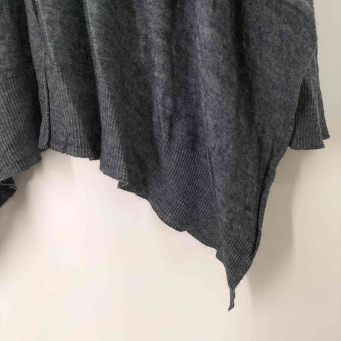 VANGO MADE IN ITALY L/S フロントデザインタートルネックニットトップス レディース import:L