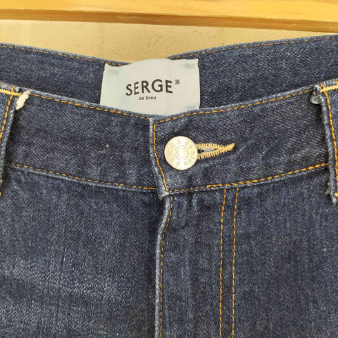 サージ SERGE de bleu ART BAGGY OLD NAVYバギーデニムパンツ レディース US:25
