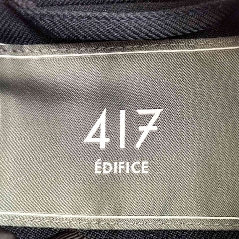 フォーワンセブンバイエディフィス 417 by EDIFICE ZOZOコラボ 中綿インナー付き ステンカラーコート メンズ 160-165