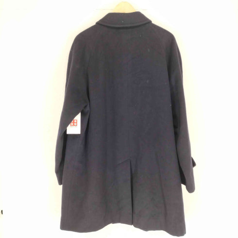 バーバリーズ BURBERRYS WOOL&CASHMERE 裏地Bロゴ ステンカラーコート メンズ M