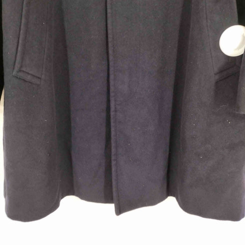 バーバリーズ BURBERRYS WOOL&CASHMERE 裏地Bロゴ ステンカラーコート メンズ M