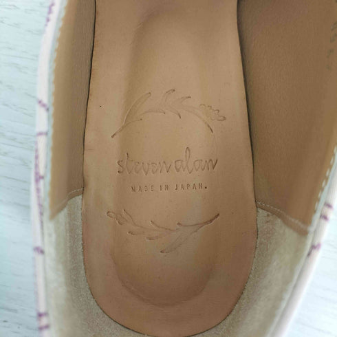 スティーブンアラン Steven Alan JACQUARD FLAT SHOES レディース EUR:36