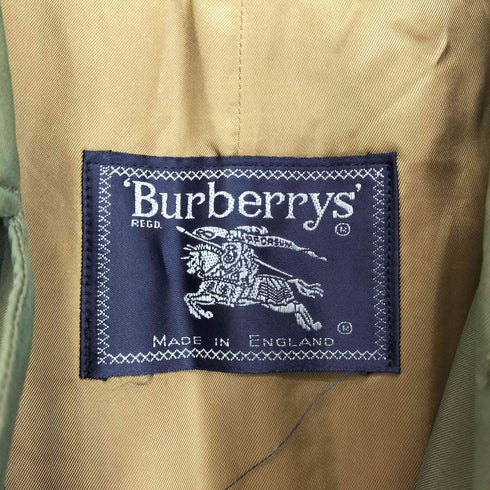 バーバリーズ BURBERRYS ウールライナー付きステンカラーコート 玉虫 メンズ