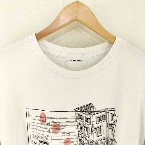 ALMANIAC グラフィックプリントTシャツ メンズ