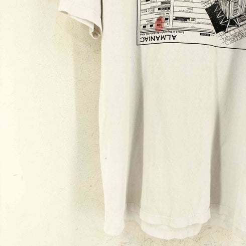 ALMANIAC グラフィックプリントTシャツ メンズ
