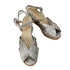 ツモリチサトウォーク tsumori chisato walk メタリックサンダル レディース 25.5