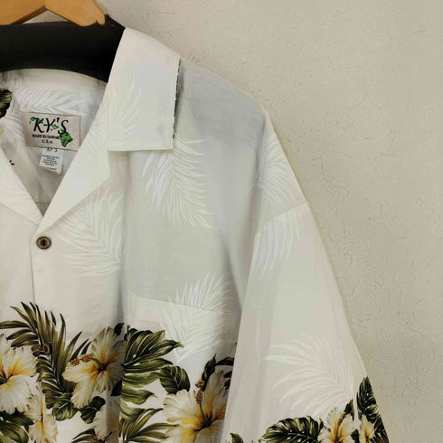 KY.S ハワイ製 アロハシャツ メンズ 3XL