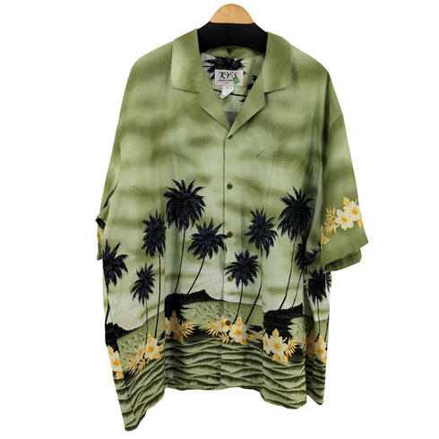 KY.S ハワイ製 アロハシャツ メンズ 3XL