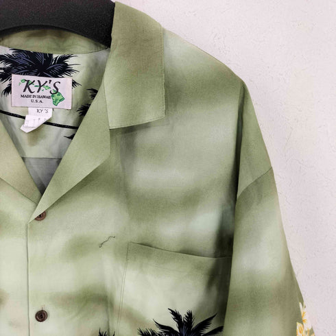 KY.S ハワイ製 アロハシャツ メンズ 3XL