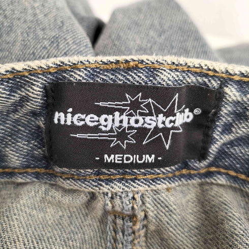 NICEGHOSTCLUB LAYERED WASHED JEANS メンズ M